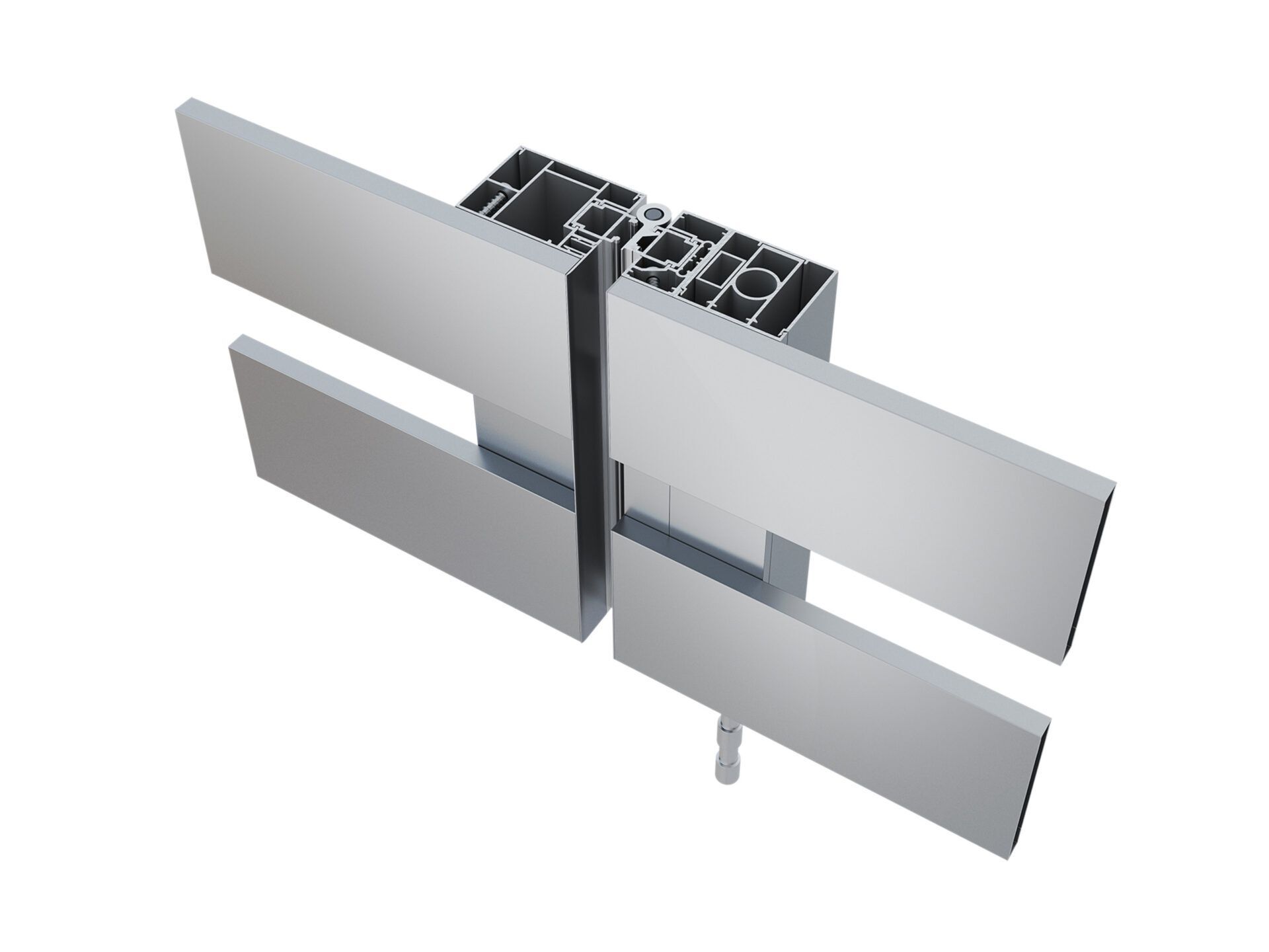 Алюминиевый забор / ворота GLM Outdoor Solutions FC60 ARCH-00037936 - Вид №2