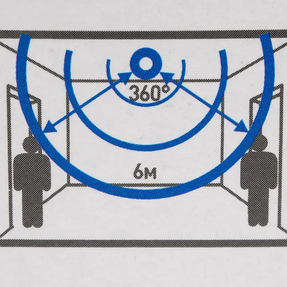 DUWI Встраиваемый датчик движения 360° для подвесных потолков 82019148 STLM-0017739 - Вид №5