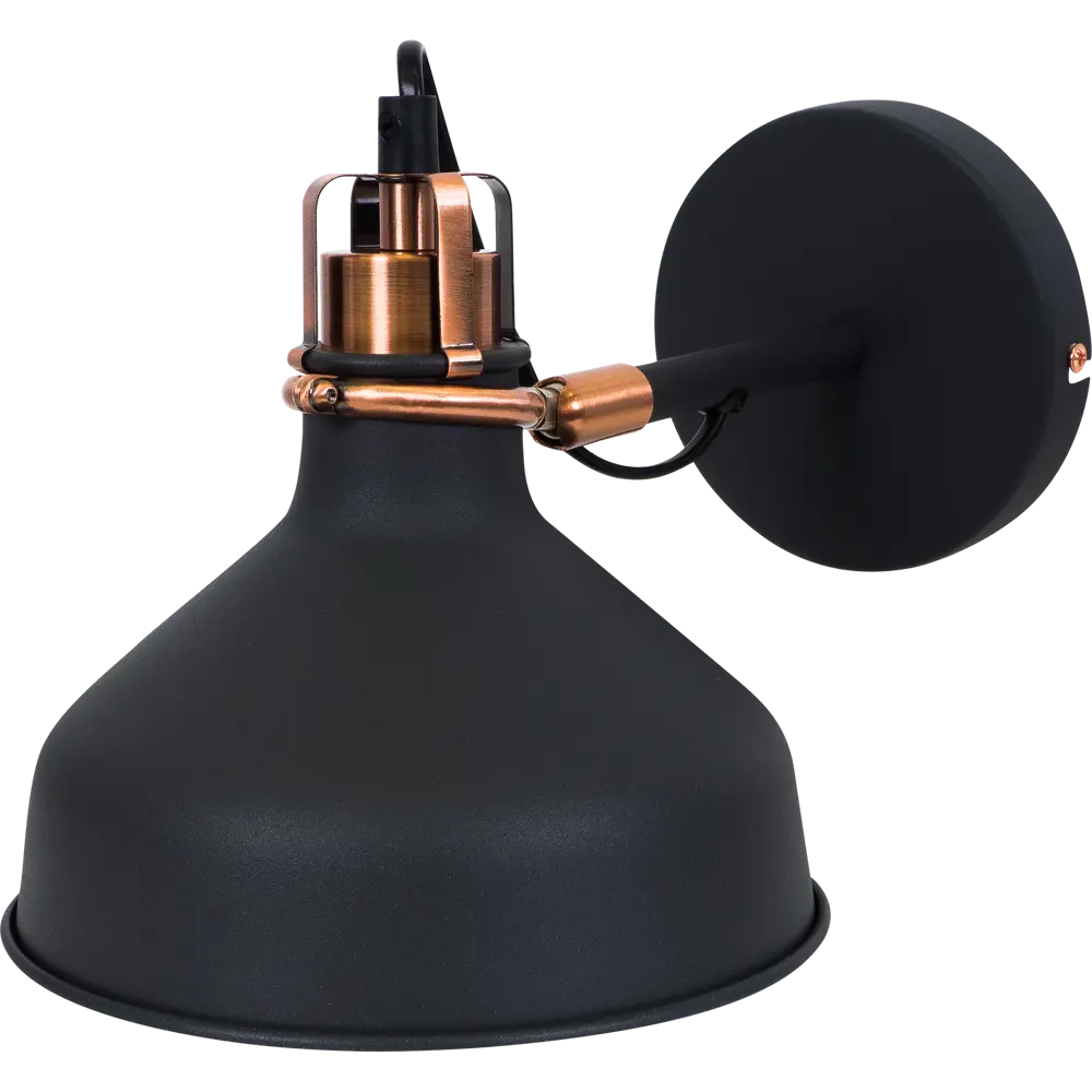 Бра Amsterdam WML-425 1xE27x40 Вт металл цвет чёрный 82055323 STLM-2072586 CAMELION 