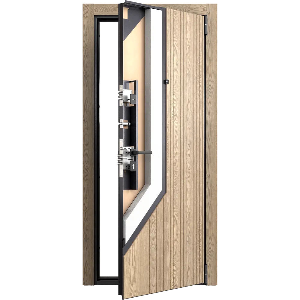 Дверь входная металлическая Клауд Форест 95x205 см правая бьянко TOREX STLM-2091042 - Вид №16