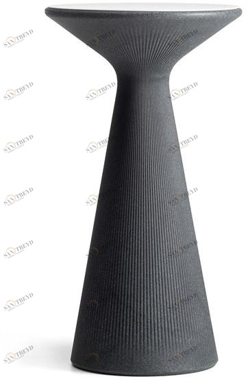 Plust Круглый высокий стол из полиэтилена Fade sun-id-1358397