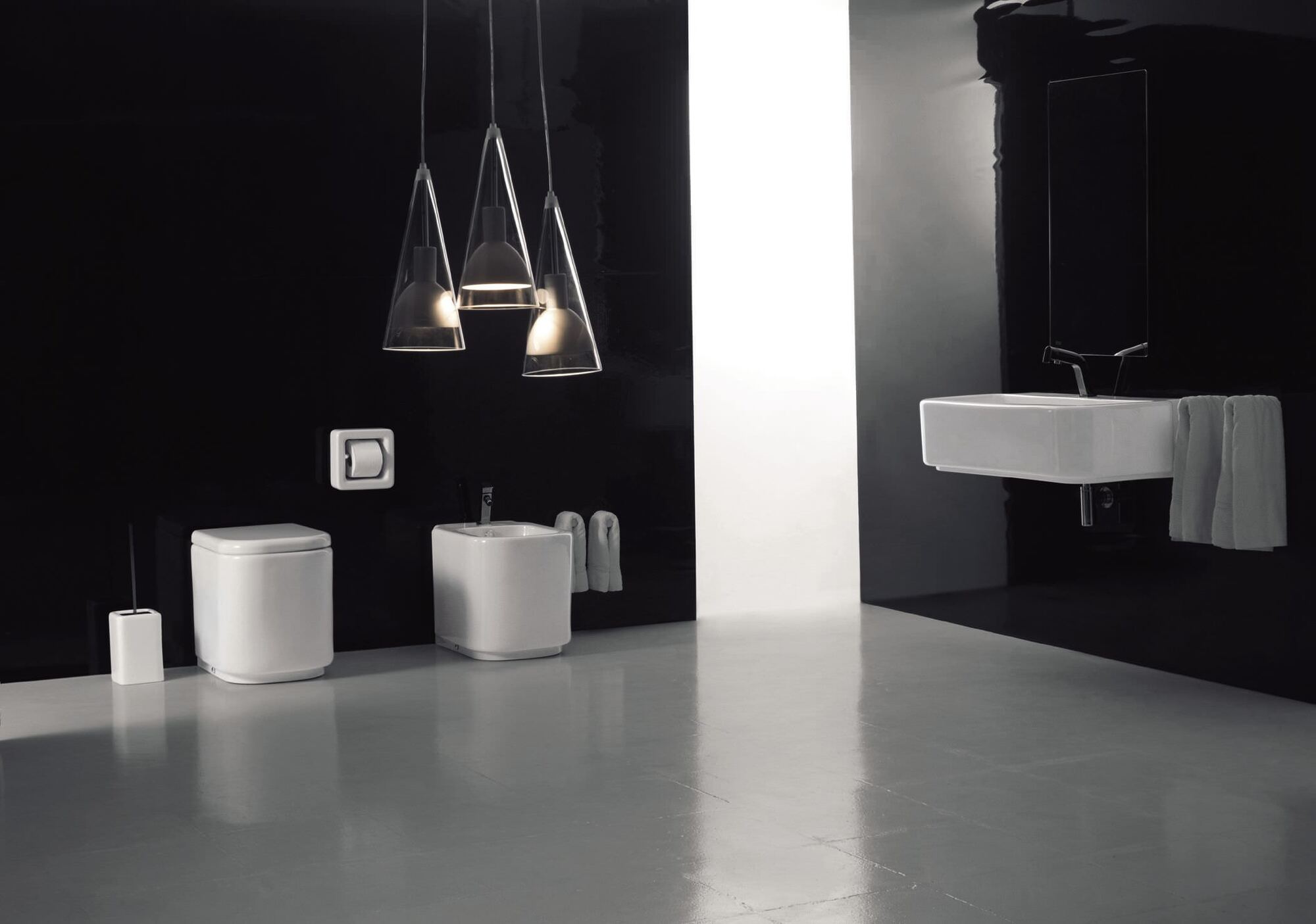 40039 Подвесная раковина настенная овальная Althea Ceramica  белая  - Вид №1