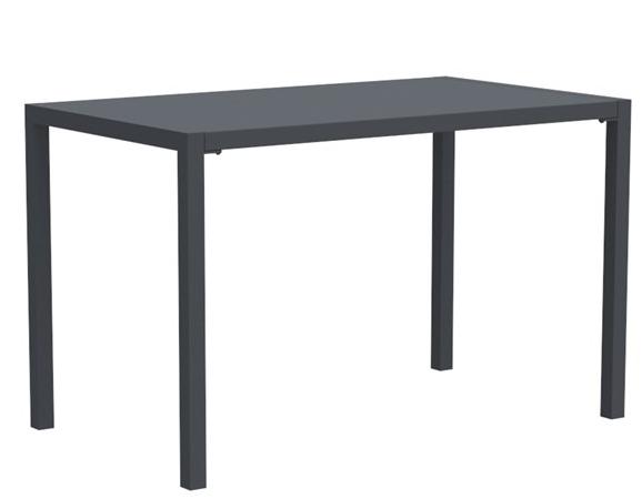 Прямоугольный металлический садовый стол штабелируемый Quatris Santreyd sun-id-1432098 - Вид №1