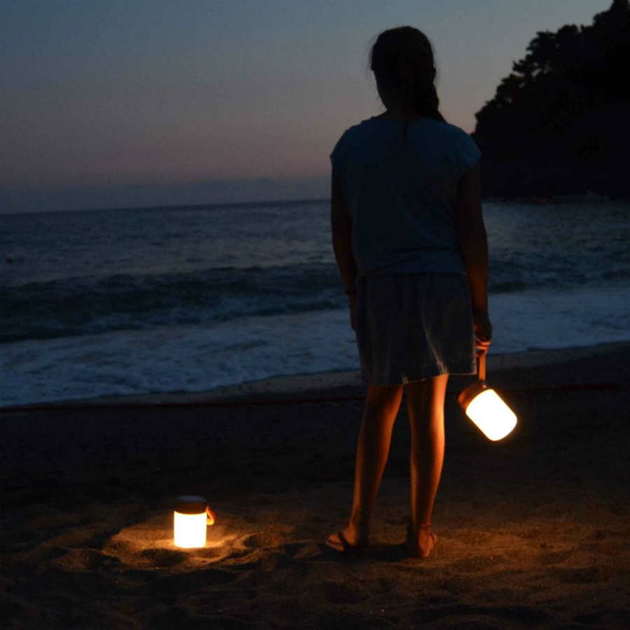 Колонка беспроводная Colors Led Sound Jar, серебрянная Halo Design 800469 - Вид №3