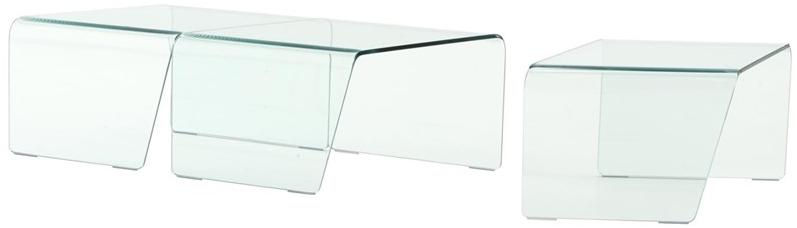 Ligne Roset Низкий стеклянный стол  19960008  - Вид №3