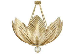 Металлический подвесной светильник