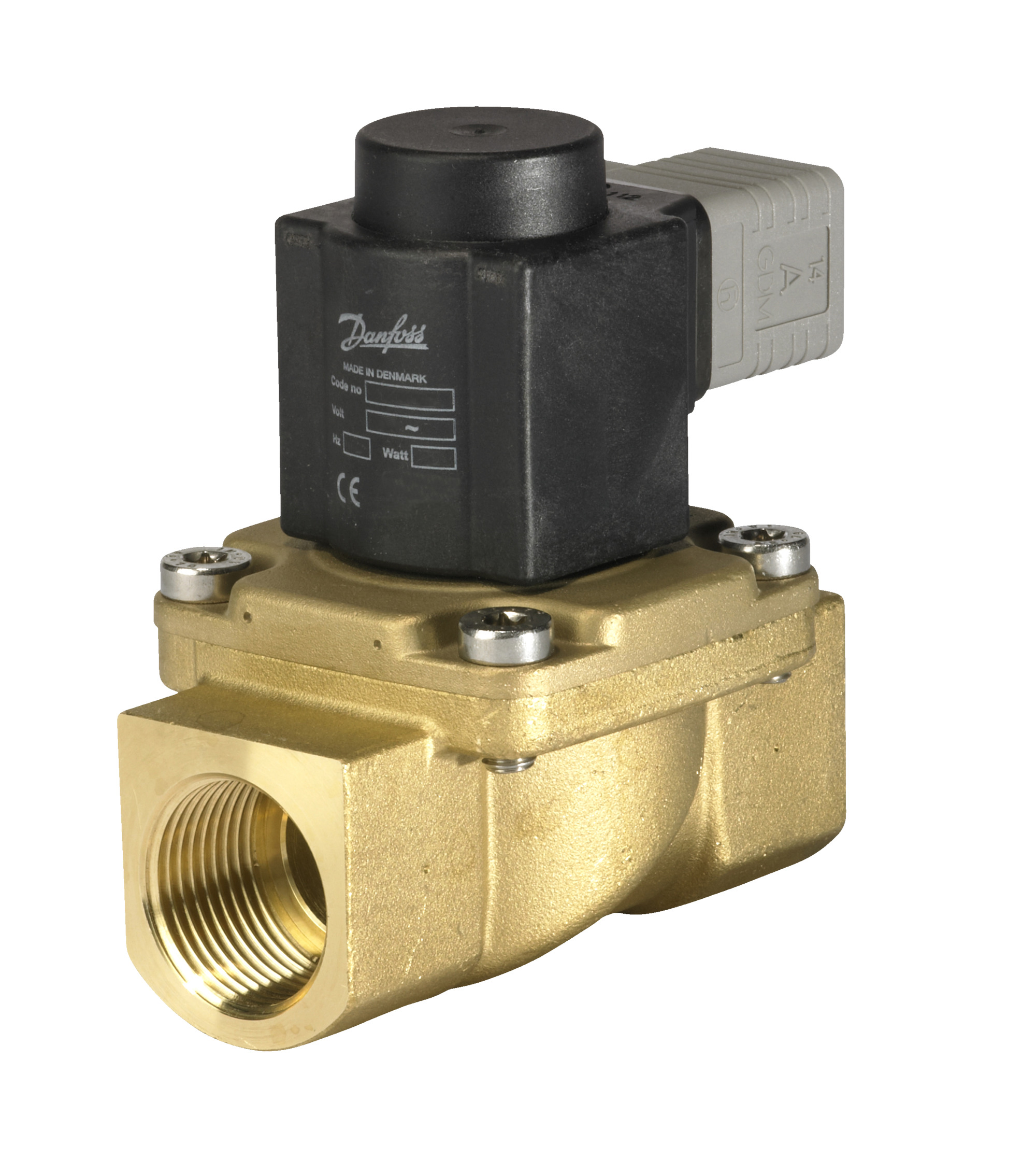 Danfoss EV225B — двухходовые электромагнитные клапаны для пара EV 225B Клапан электромагнитный 032U380631  - Вид №9