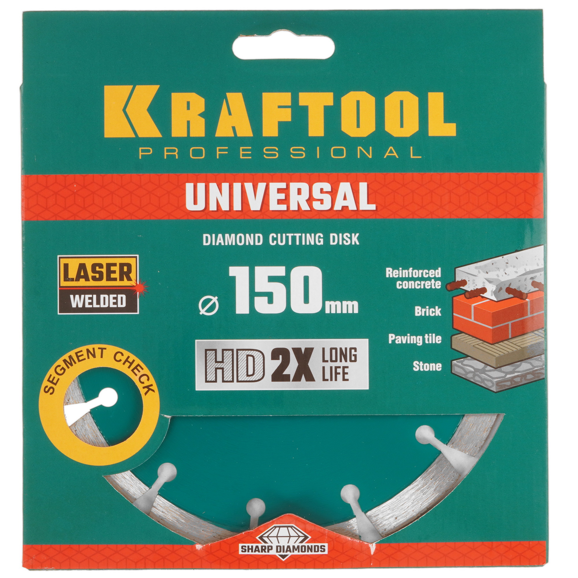Диск алмазный KRAFTOOL UNIVERSAL 36680-150 5308003 STDN-0055153 - Вид №3