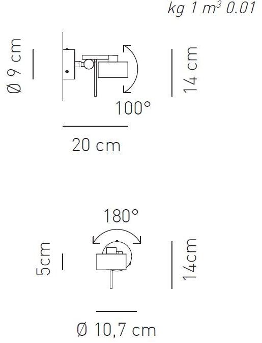 AXOLIGHT Регулируемый галогенный светильник Ax 20 sun-id-1464037 - Вид №2