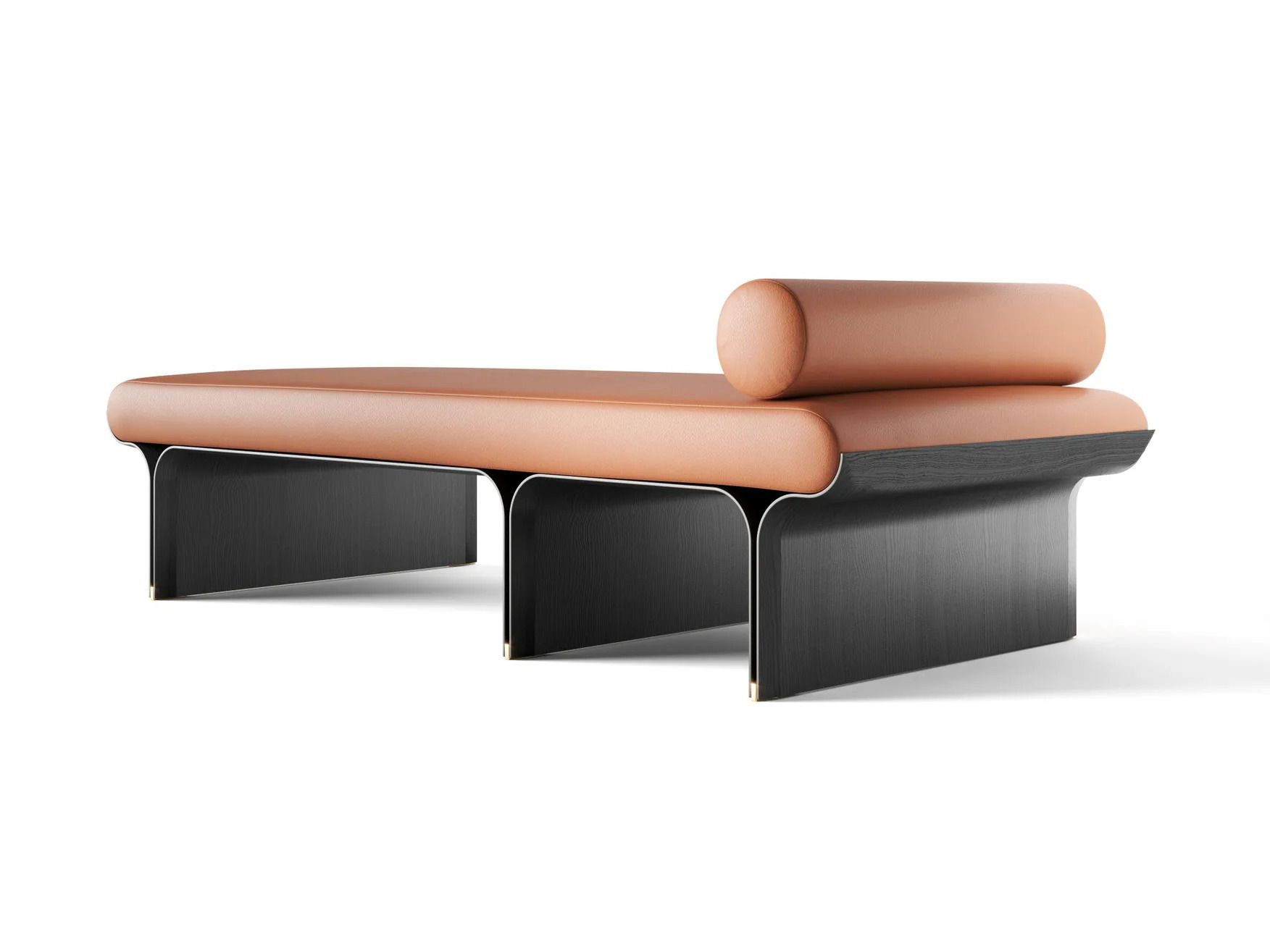 Мягкая спальная кровать с основанием из ясеня Gallotti&Radice тычинки ARCH-00122780 - Вид №1