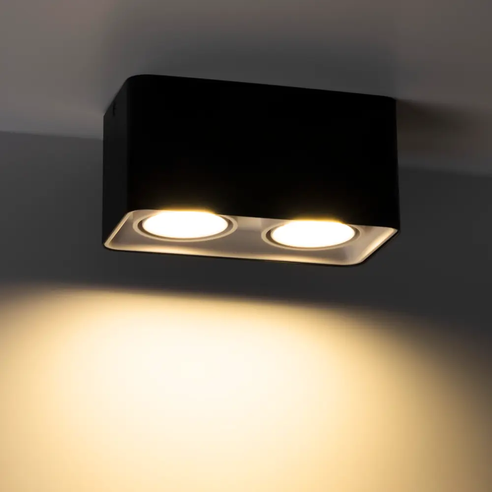 Светильник точечный накладной Ritter Arton 51408 4 2xGX10 цвет белый/черный STLM-2048322 - Вид №1