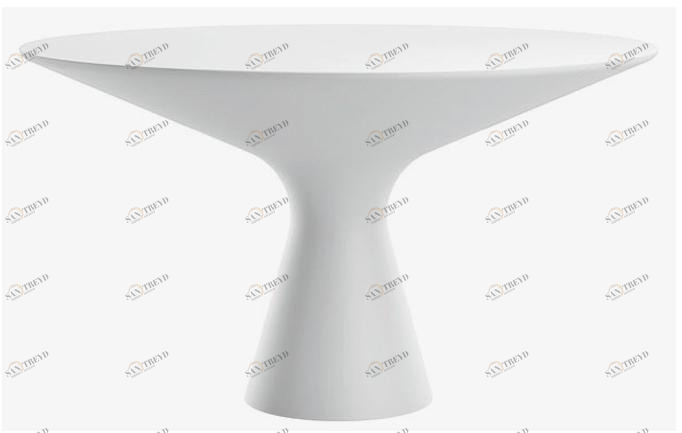 Zanotta Круглый стол для гостиной из cristalplant® sun-id-1459158