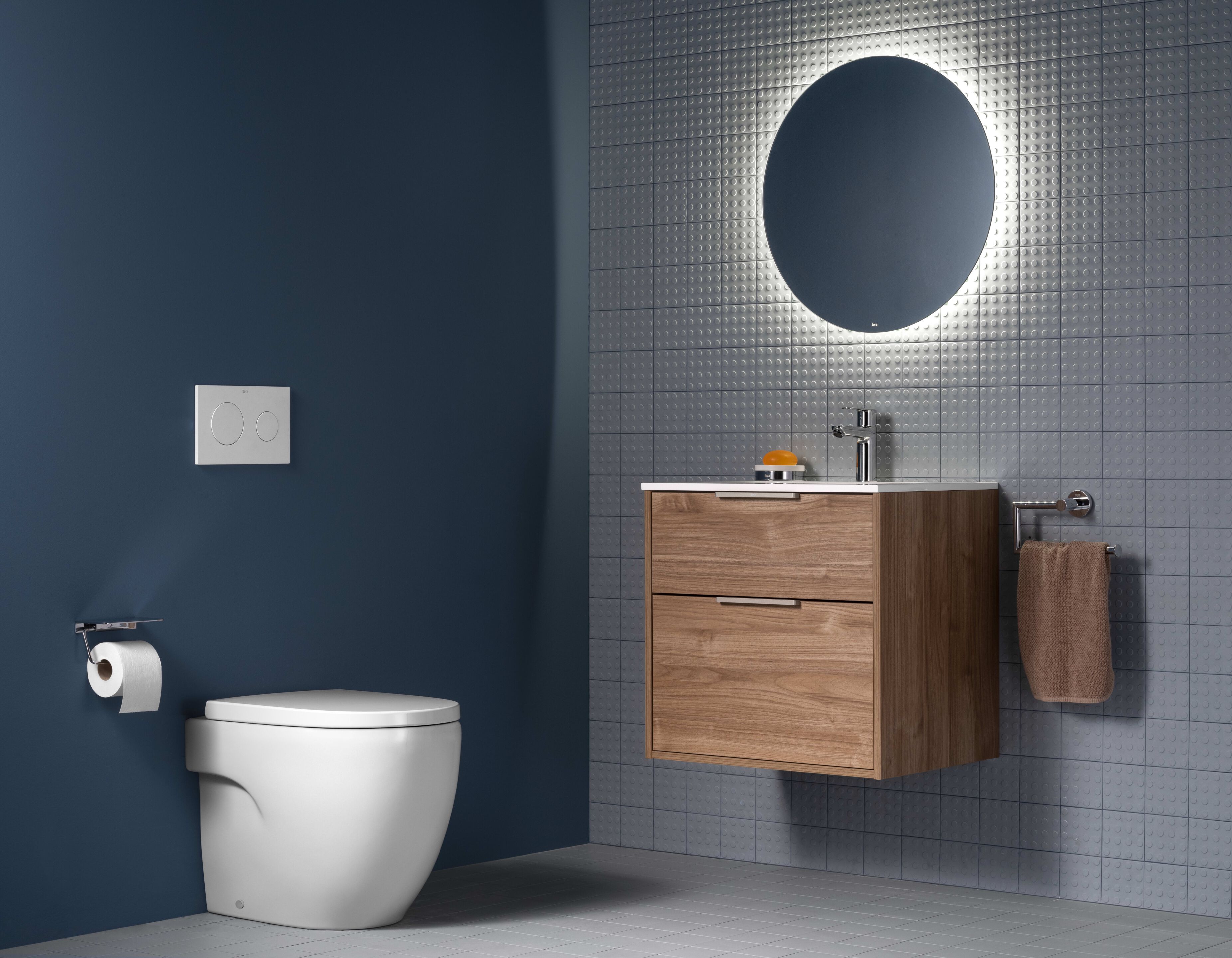 Подвесной шкаф для умывальника со встроенной раковиной Roca Optica ARCH-00039080 - Вид №3