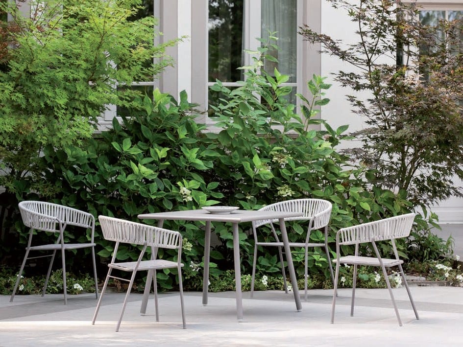 Веревочный и металлический стул с подлокотниками Vermobil Ки-Уэст ARCH-00085284 - Вид №3