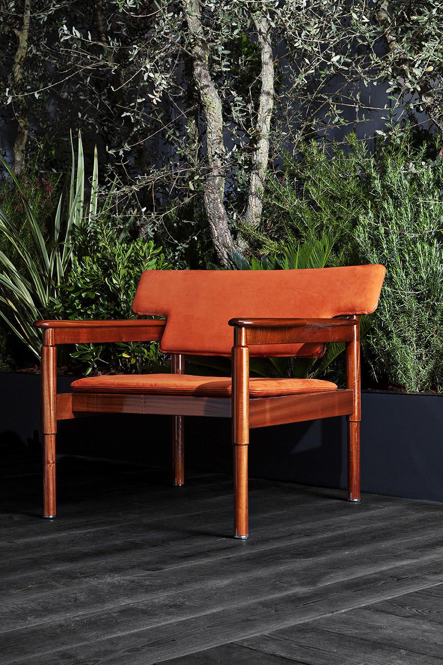 Кожаное садовое кресло с подлокотниками Exteta Vieste ARCH-00065293 - Вид №5