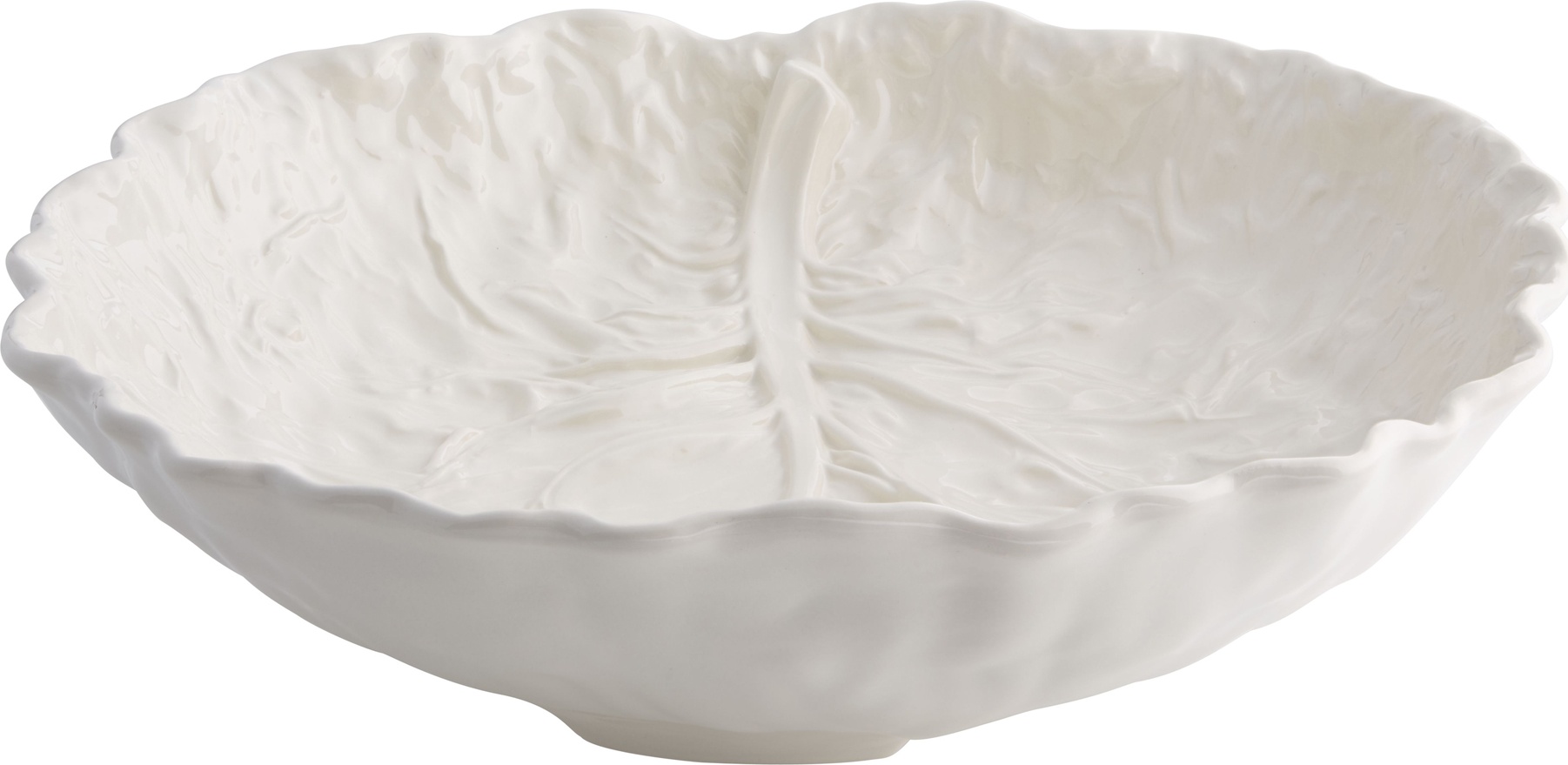 10600149 Bordallo Pinheiro Салатник Bordallo Pinheiro Капуста 28,5см, керамика, бежевый Керамика 