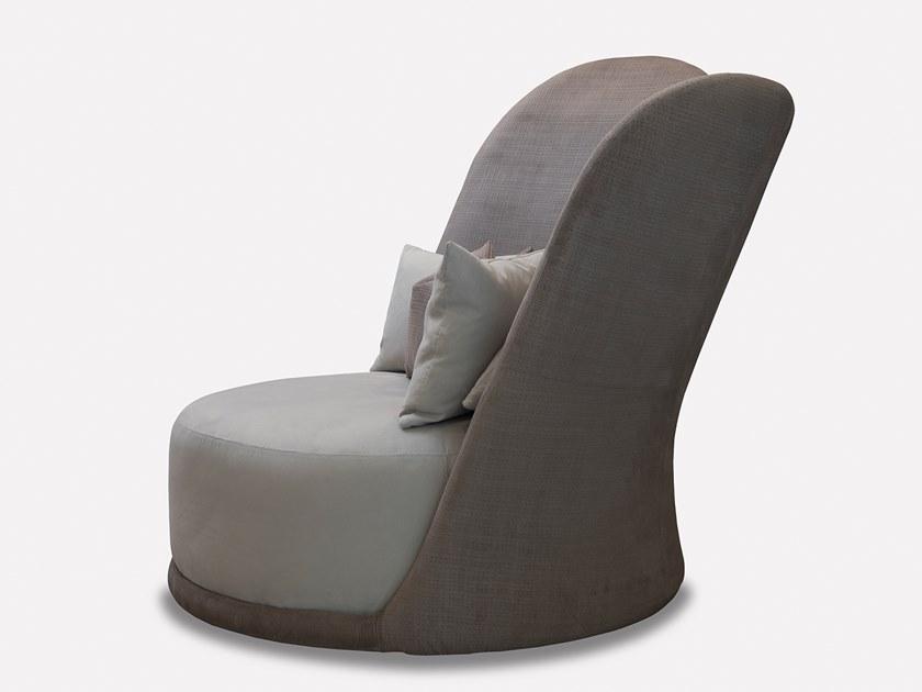 MORADA Мягкое кресло из нубука  Coco ac  - Вид №1