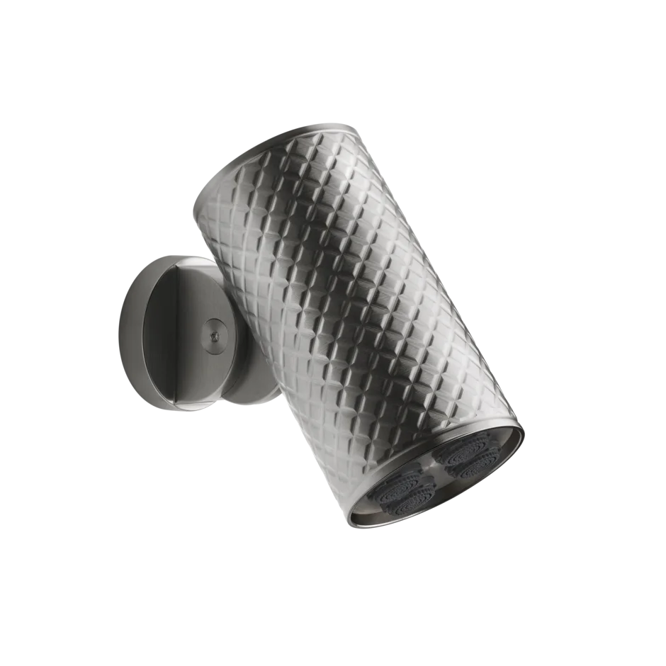 Насадка для душа 57211 239 Gessi Habito ПОЧИЩЕННАЯ ЩЕТКОЙ СТАЛЬ 57211239