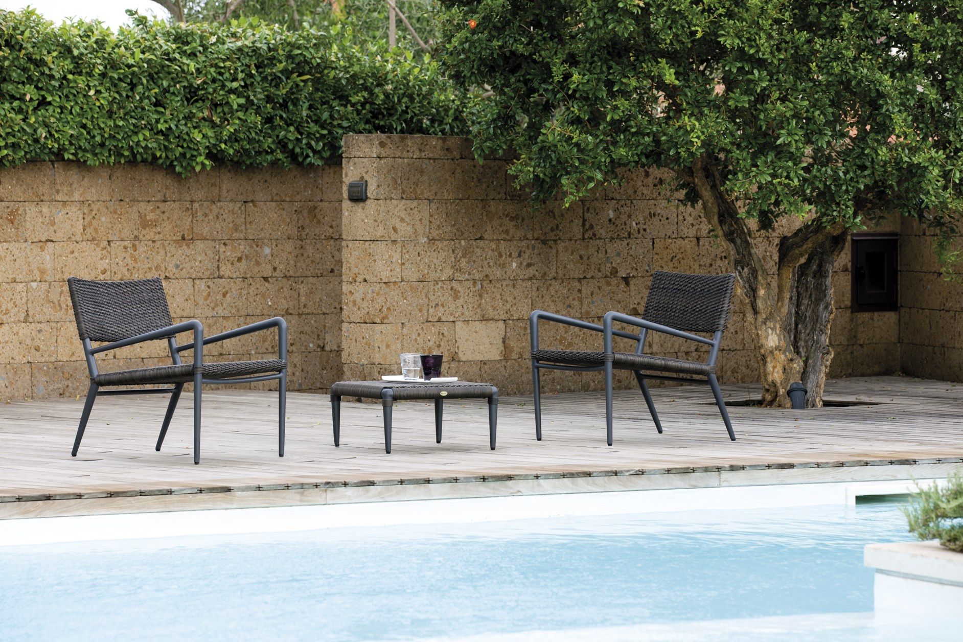 Квадратный садовый столик в WaProLace® Unopiù EXPERIENCE ARCH-00132130 - Вид №3