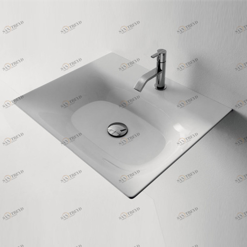 ALA72 Накладная раковина на столешницу  овальная Antoniolupi 