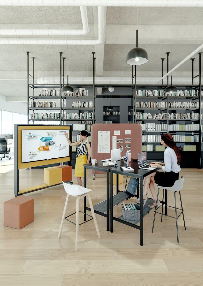 Grado Design Табурет с полипропиленовым каркасом и подставкой из бука Queen Que-bs-03/que-bs-04 - Вид №2