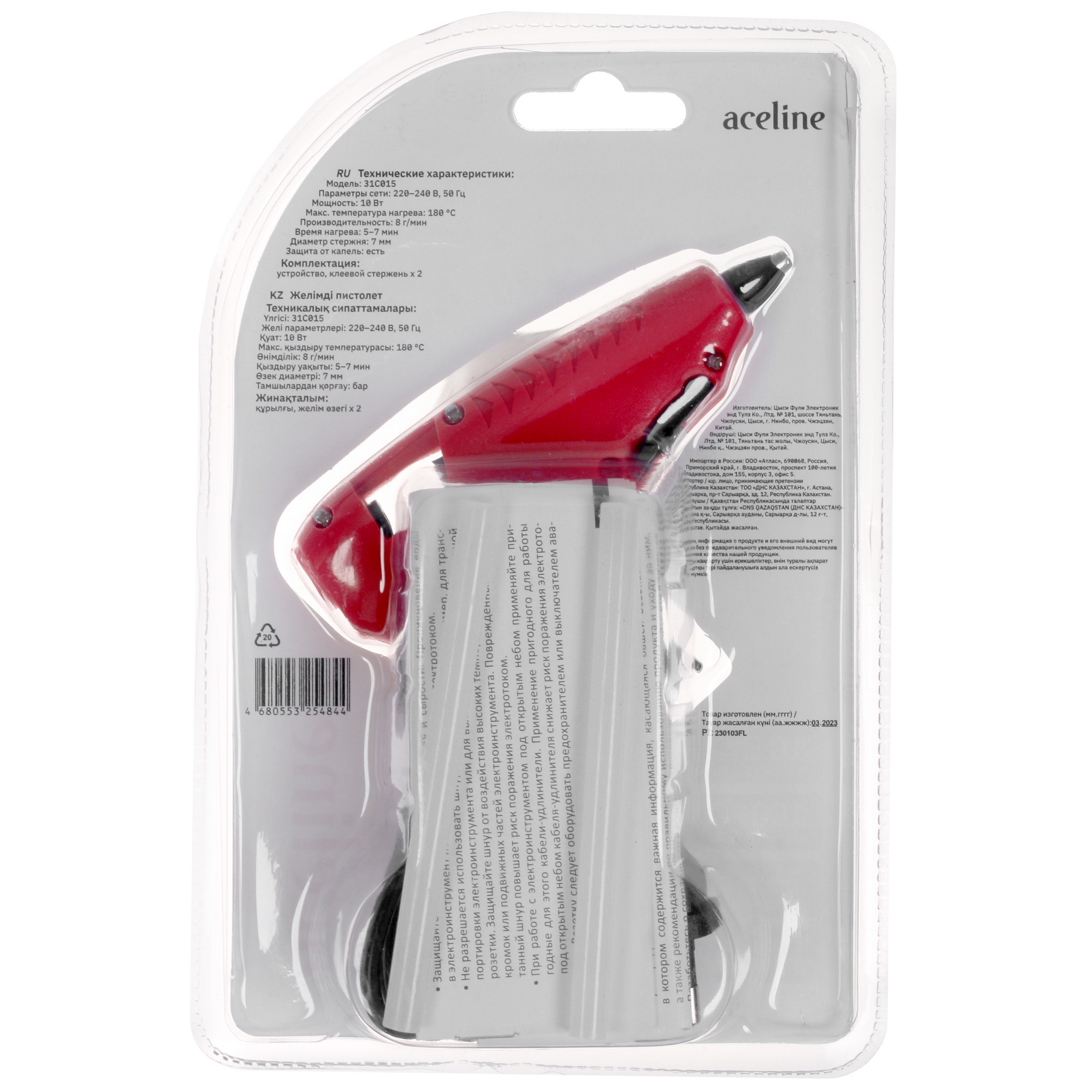 Клеевой пистолет Aceline 31C015 5092471 STDN-0144182 - Вид №6
