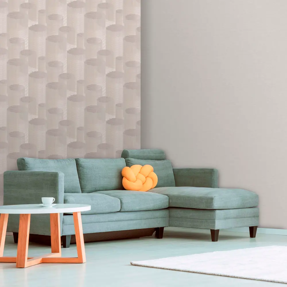 ОБОИ 1,06Х10М ФЛИЗ FLOW БЕЖ OR8024-01 ORNAMY STLM-2132083 - Вид №3