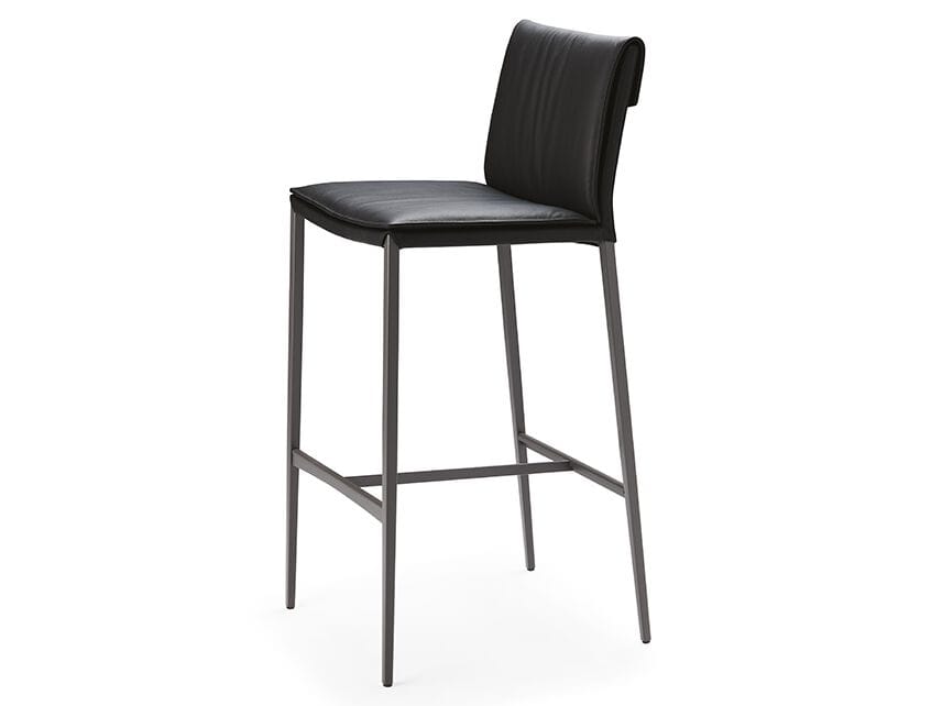 Высокий кожаный стул со спинкой Cattelan italia Isabel ARCH-00132897