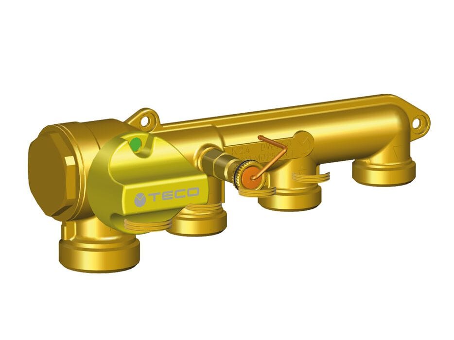 Распределительный коллектор с одним перехватом на 3 выхода TECO ARCH-00076633