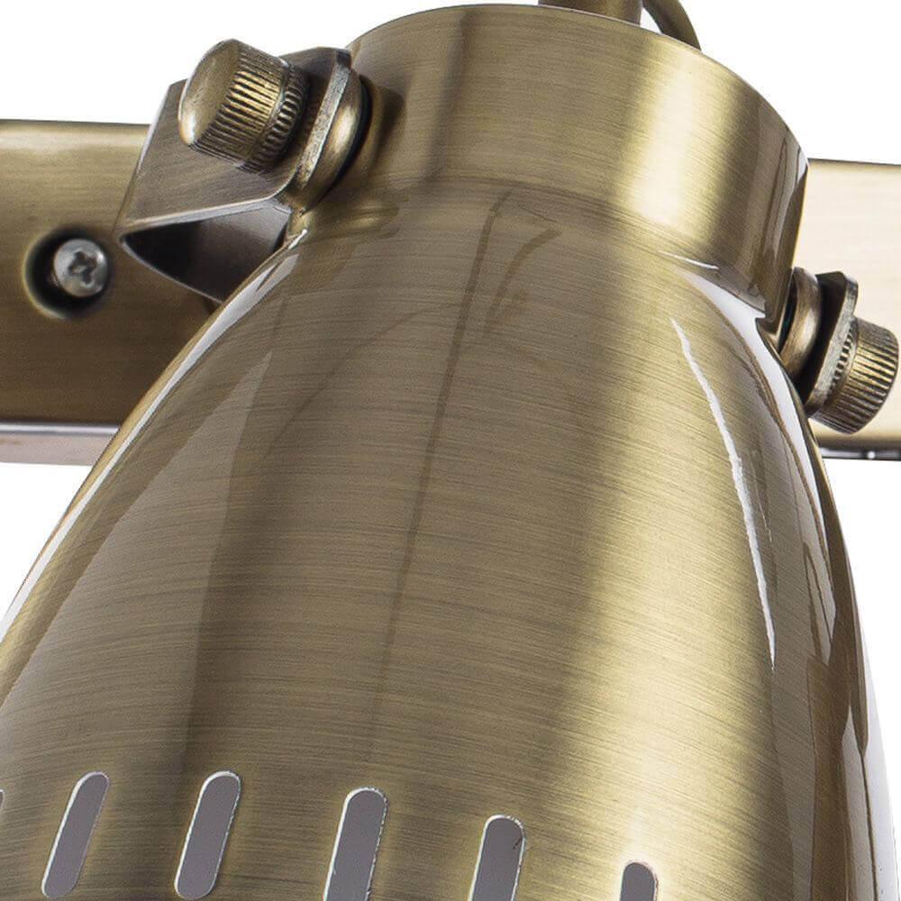 Спот настенный на 2 лампы бронзовый Arte Lamp A2214AP-2AB ARTE LAMP 46 BRONZE 00-3926267 Бронза  - Вид №1
