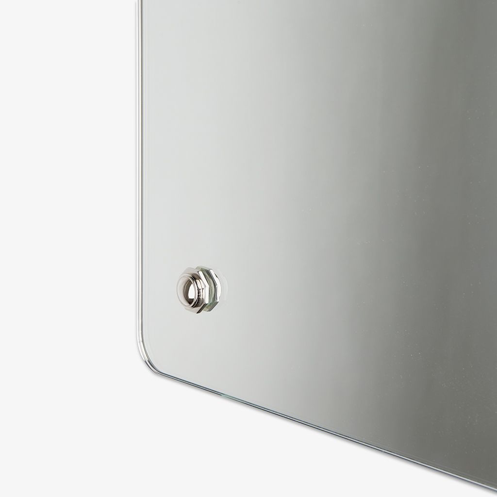 MOMR01 Металлическое прямоугольное настенное стационарное зеркало Montgomery 20 дюймов x 32 3/8 дюйма x 1 1/2 дюйма Waterworks - Вид №1