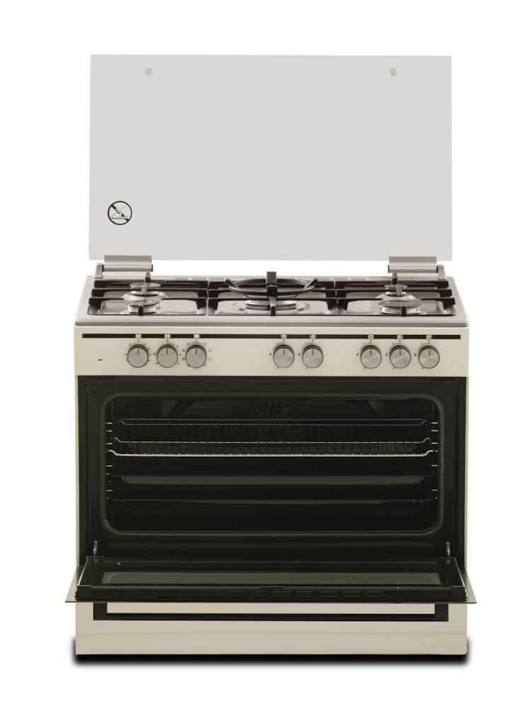 9140948 Комбинированная плита Delvento V96MR59057 бежевый STDN-0038009 - Вид №1