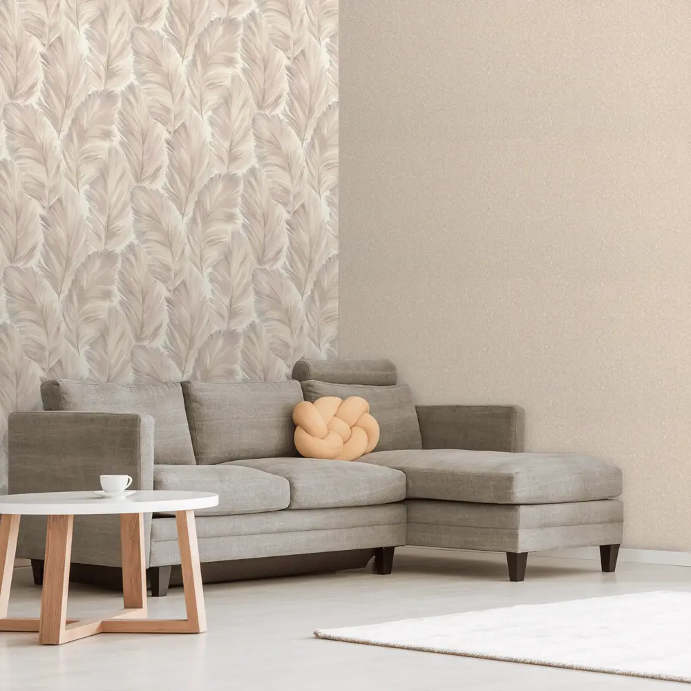 Обои флизелиновые Ornamy Magic бежевые 1.06 м OR8038-02 STLM-2158388 - Вид №4