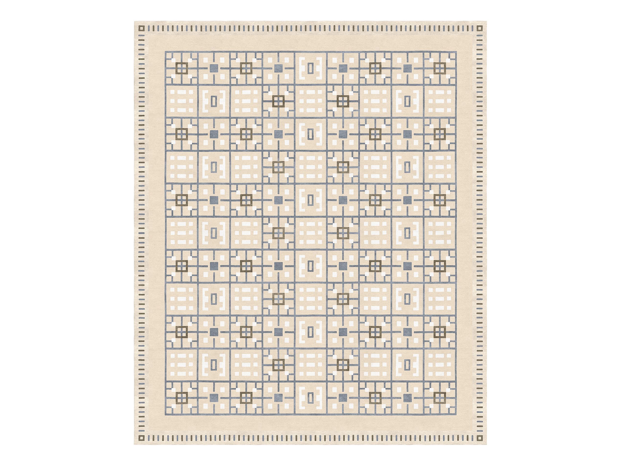 Прямоугольный ковер ручной работы Tapis Rouge архив ARCH-00100343