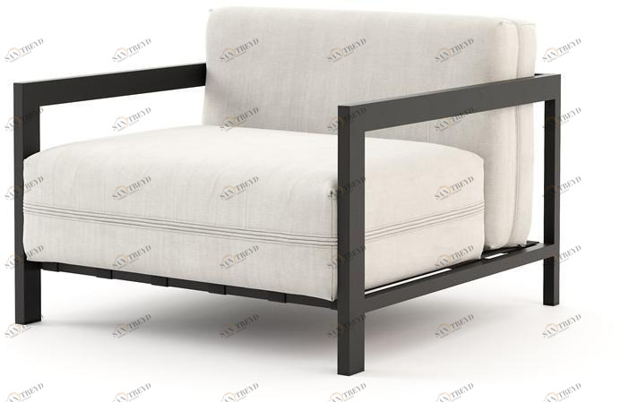 Domkapa Садовое кресло из стали с подлокотниками Bondi sun-id-1435941