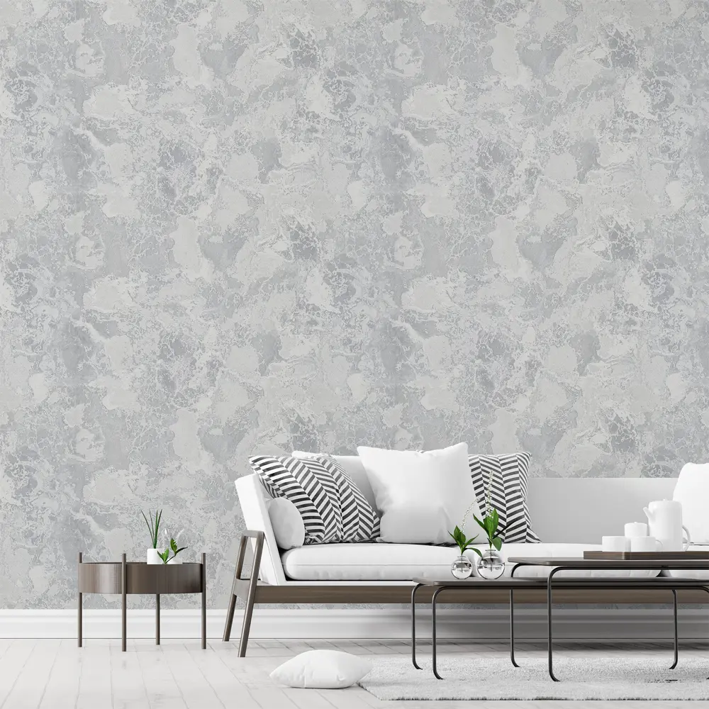 WALLDECOR Fantom: Флизелиновые обои серого оттенка для стильного интерьера 89358536 STLM-0816948 - Вид №2