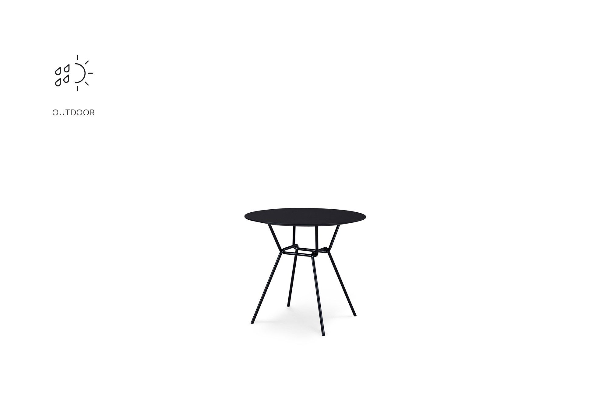 Круглый садовый столик prostoria Strain ARCH-00020359 - Вид №3