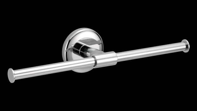 GH232 Бумагодержатель без крышки, двойной bagno&associati GRAND HOTEL Bagno & Associati