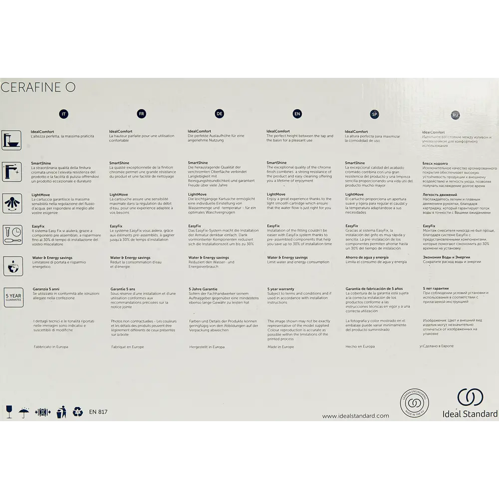 Смеситель Ideal Standard Cerafine O для кухни с высоким С-образным изливом 89060774 STLM-1330333 - Вид №8