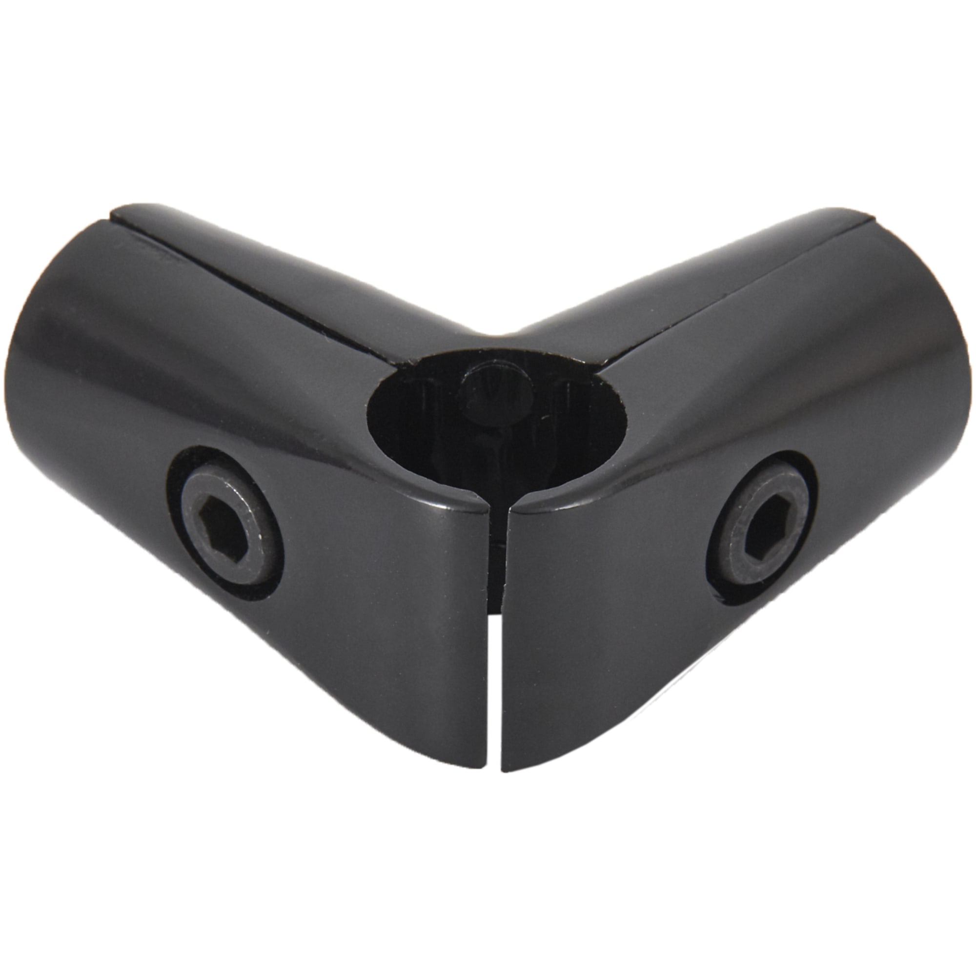 82402366 Соединитель для штанг угловой 25 мм цвет чёрный Santreyd  - Вид №1