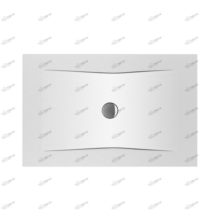 JIKA Поддон для душа стальной H216425 Cubito Pure 
