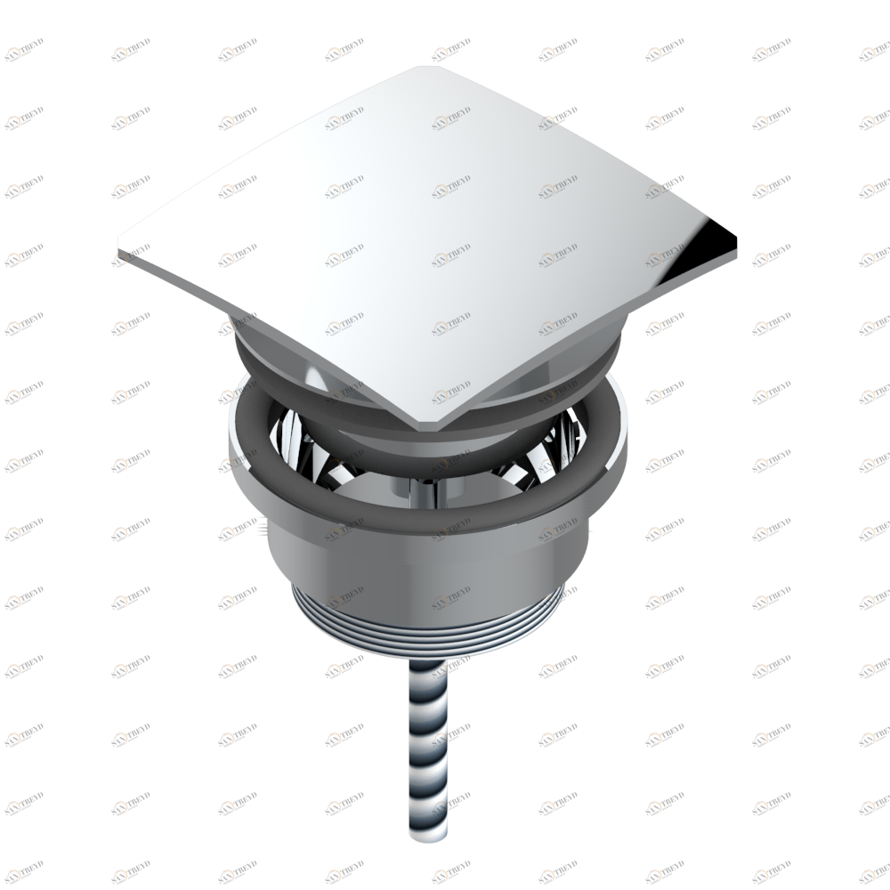 G00-316C Донный клапан квадратный CLIC-CLAC Thg-paris прочие артикулы THG Хром G00-316C CAT.A