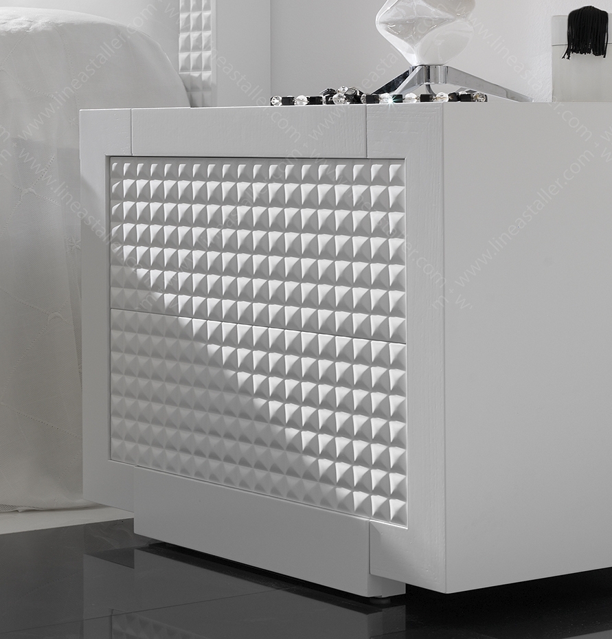 075823 Прикроватные тумбочки Diamond Lineas Taller Diamante Santreyd - Вид №1