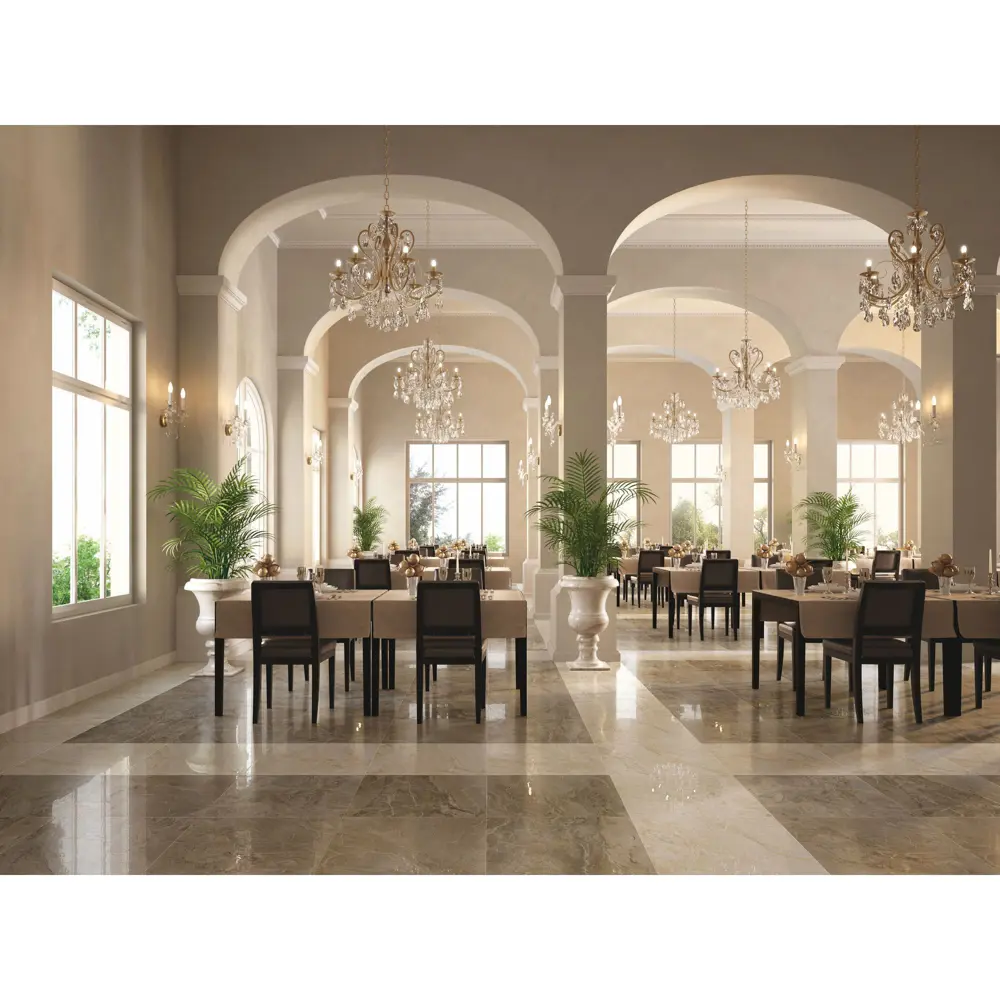 Керамогранит Privilege Avorio 45x45 см 1.215 м² матовый цвет бежевый 82274489 STLM-2150507 Santreyd - Вид №4