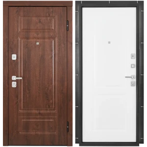 Дверь входная металлическая Мельбурн 96x201 см правая белая