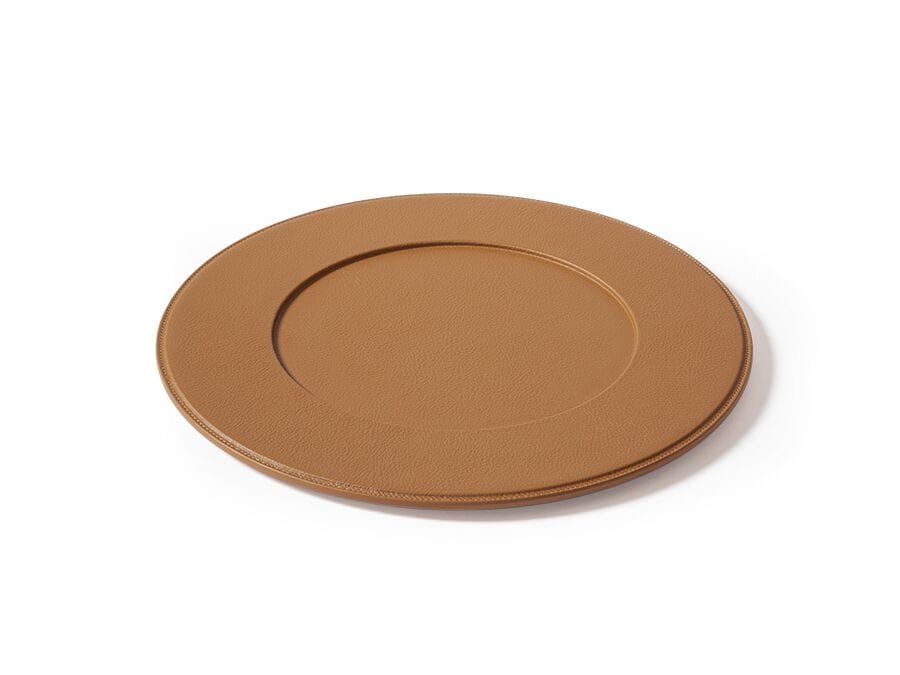 Круглый кожаный подстилка Poltrona Frau TABLEWARE ARCH-00008241 - Вид №3