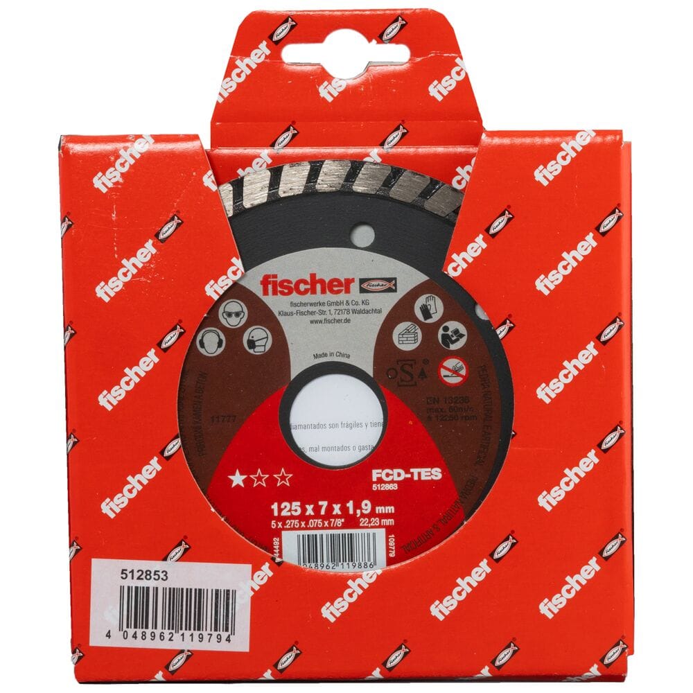 Алмазный отрезной диск FISCHER FCD-TES ARCH-00046211 - Вид №8