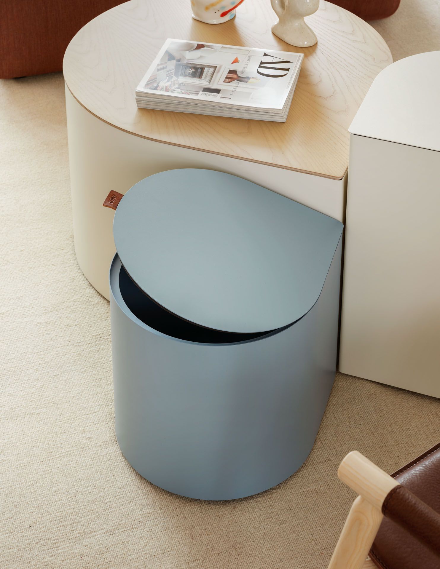 Журнальный столик с отсеком для хранения Midj Drop ARCH-00011719