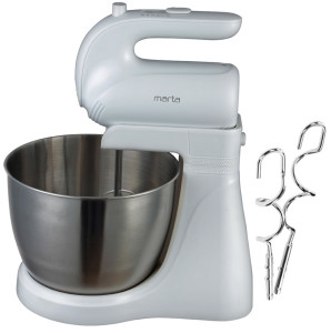 9071402 Миксер MARTA MT-MX1515A белый