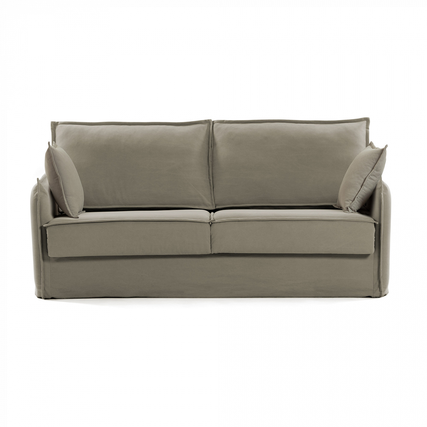 071150 Диван 160cm полиуретан бежевый La Forma Samsa  - Вид №9